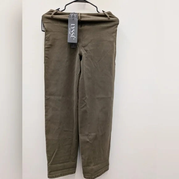 Lysse Men's Olive Straight-Leg Chinos - Picture 4 of 8
